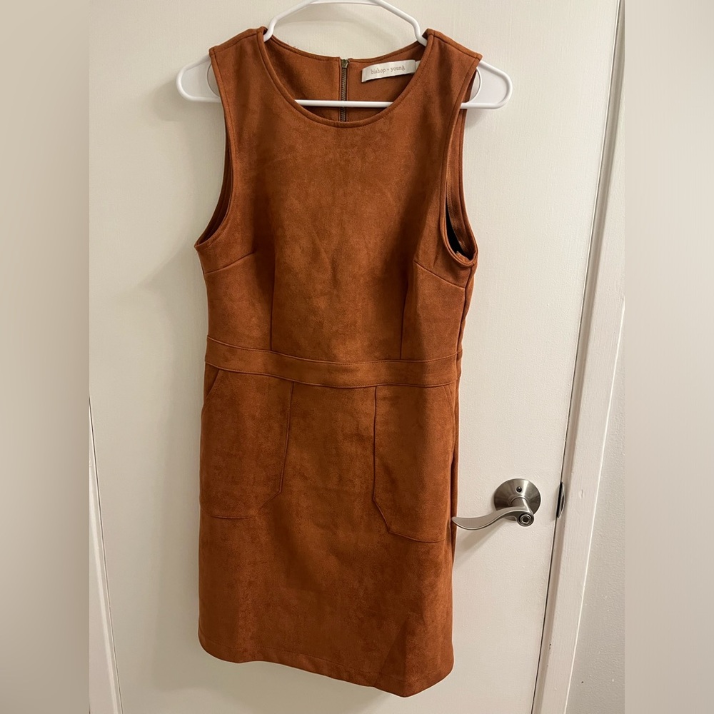 Bishop + Young Mini Dress with pockets- medium